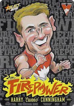 2015 Select AFL Champions - Firepower Caricatures #FC51 Harry Cunningham Front